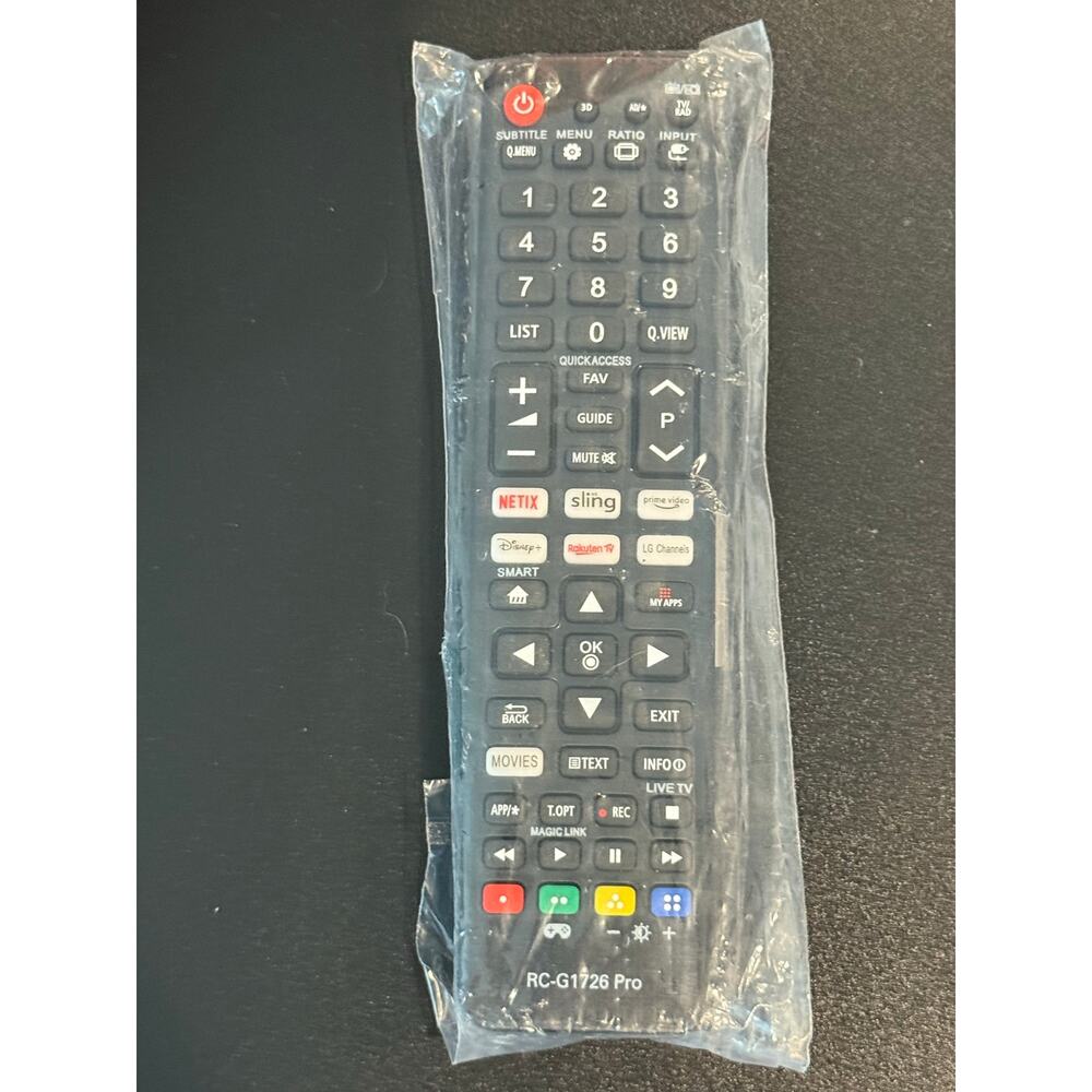 Universal remote for LG tv